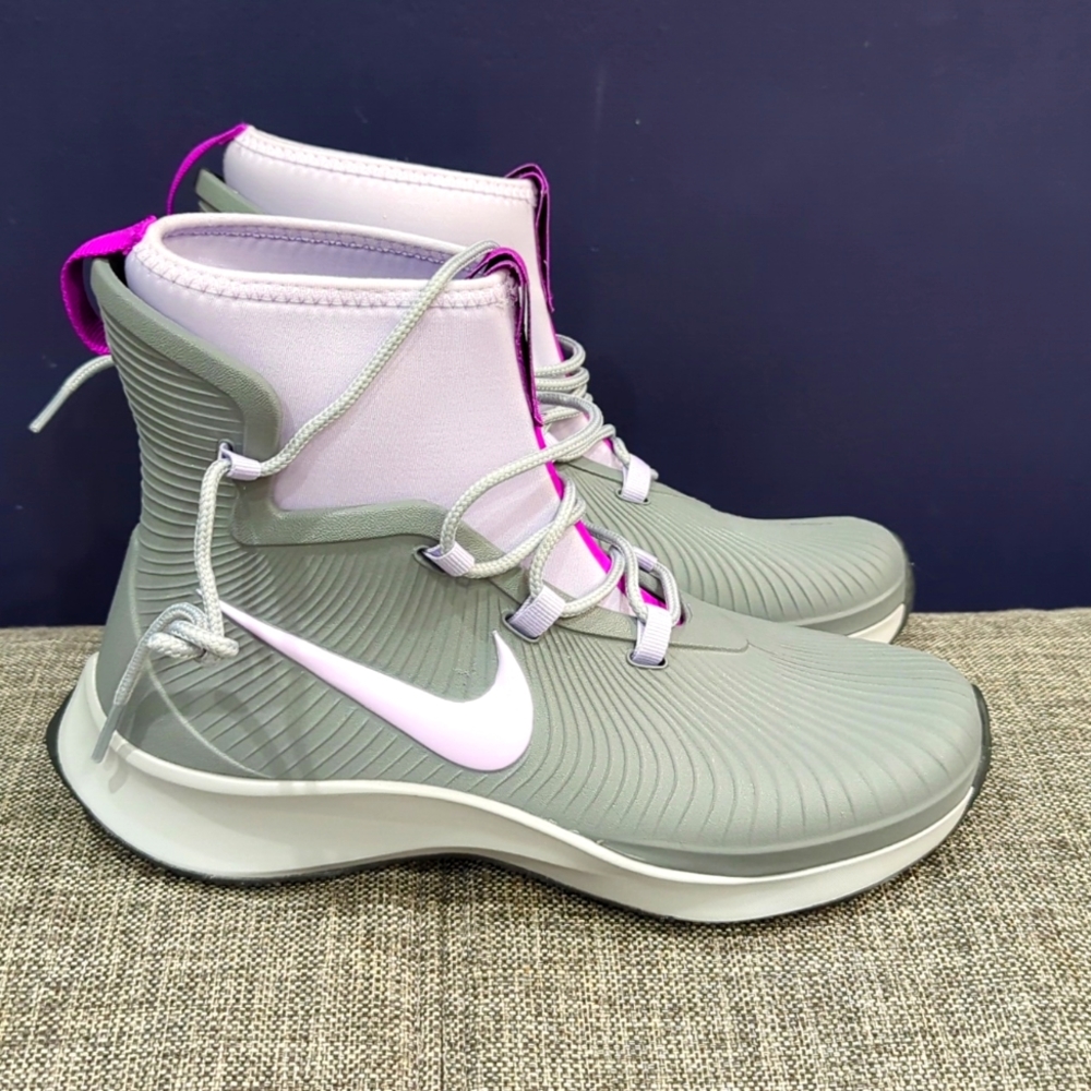 COPY - RAINY!!! Nike Girls Rain Boot Binzie Smoke Grey/Violet Frost Rain Boots…